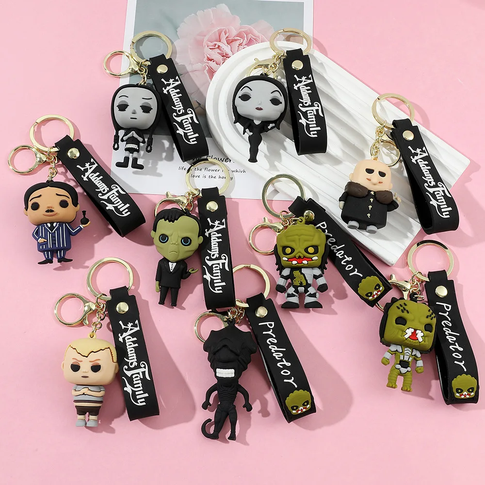 OEM Manufacturer Made Custom Logo Soft 2D 3D PVC Key ring 2023 New Style Cute Rubber PVC Anime Key Chain
