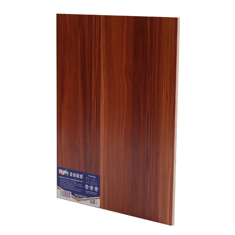 Factory Wholesale Cheap Artificial Veneer Pine Melamine Laminated Plywood Sheet 4X8