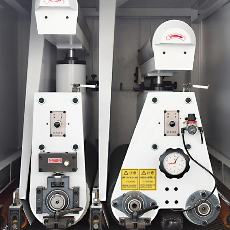 ZICAR Furniture Hardwood Wide Belt Wood Lacquer Sanding Machine For Plywood Decorative Panels Sander