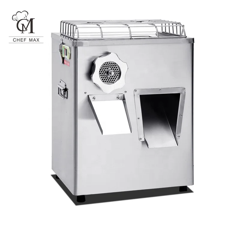 Hotel Automatic Desktop Stainless Steel Flake Pork Meat Mutton Cutting Slicing Machine