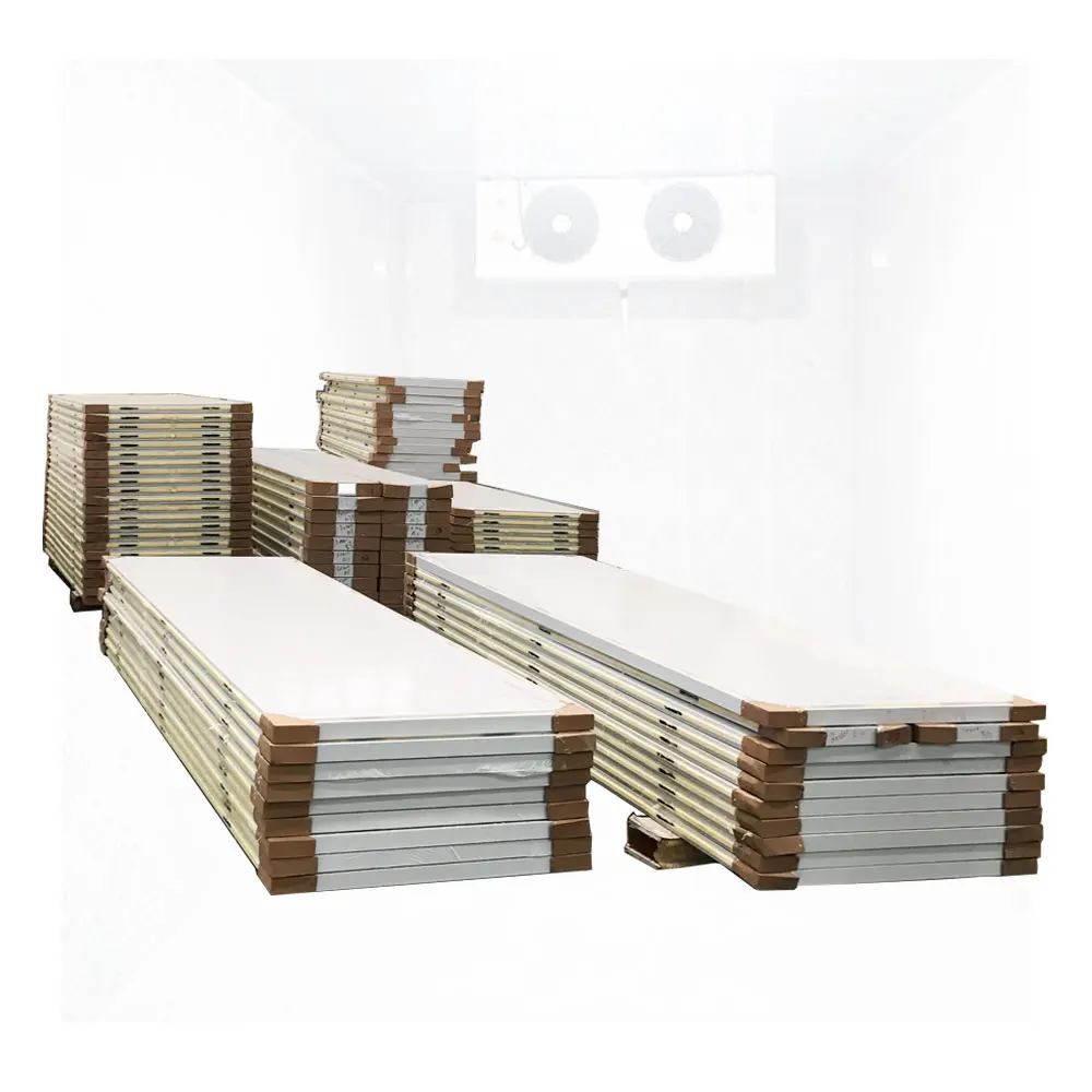 2024 PU polyurethane foam PUR PIR PUF cold room storage warehouse insulation sandwich panels/boards