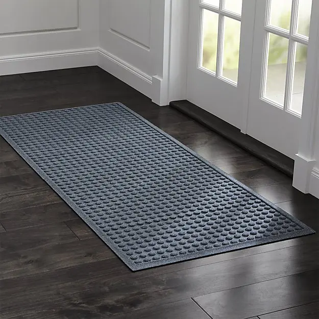 Vulcanized Molded Embossed Water Absorbing Absorbent Mud Removal Gorilla Grip Polypropylene PP Footmat Doormat