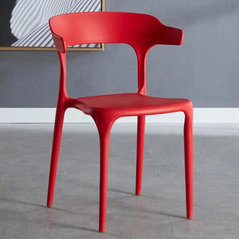 Free Sample High Quality Dining Room Furniture Restaurant Dining Outdoor Elegant Plastic Chair