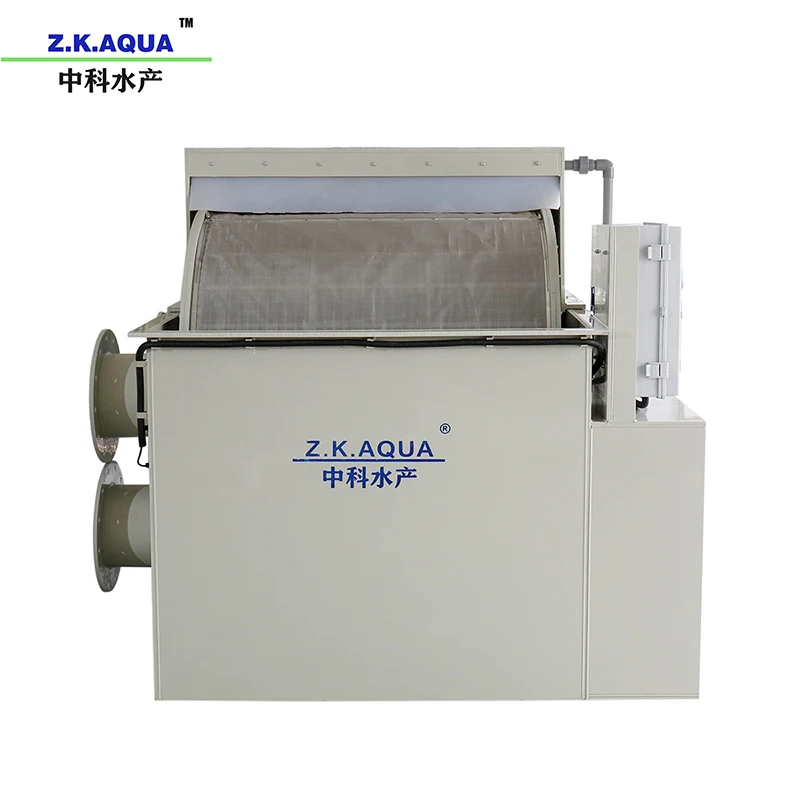 Rotary Drum  Filter for fish farm  waste water Treatment RAS system other aquaculture equipments