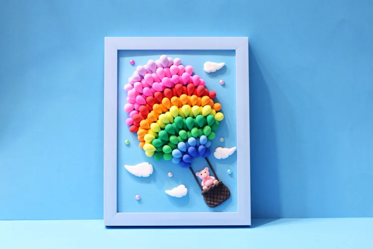 New Toys 36 Colors polymer clay 100g/300g/500g/1kg custom weight super light clay