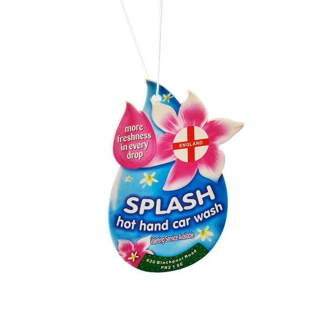 Manufactory custom air fresheners promotional car freshener