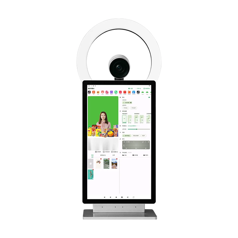 New Version 15.6 Inch LCD Screen Live Streaming Broadcasting Machine Capacitive Touch for Tiktok Facebook Live Show