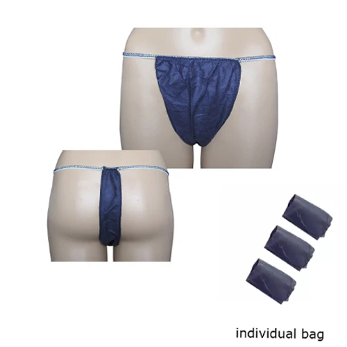 TOPMED hot sale cheap price Nonwoven SPA tanga Wholesale high quality Breathable Disposable Thongs
