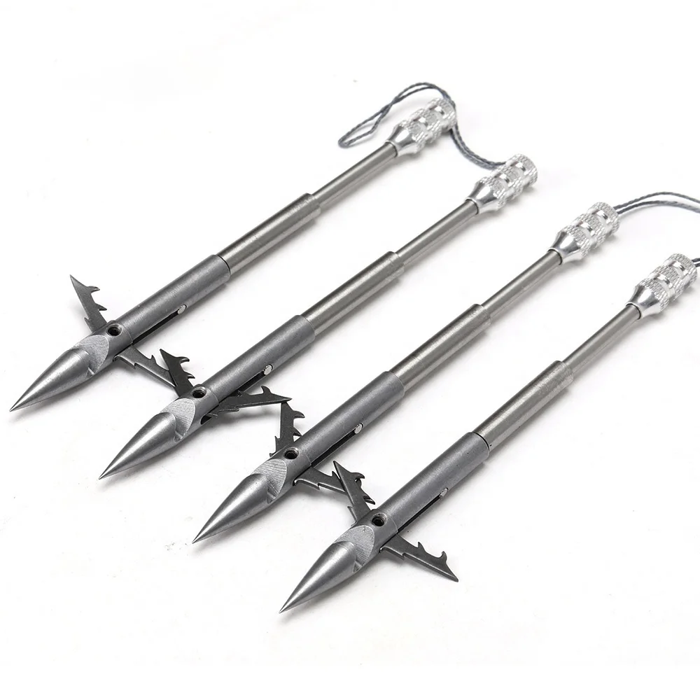 
Stainless Steel Fishing Arrow Slingshot Catapult 138mm Fishing Arrow Dart Archery Crossbow Slingshot Arrow Shooting Tip 