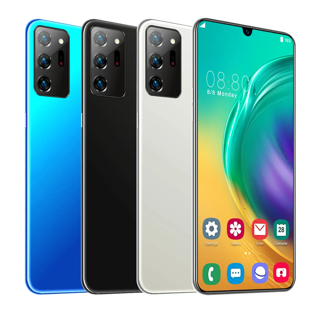 S20U 6 5 дюймов мобильные телефоны 8GB ROM + 1 Гб оперативной памяти сотовый 4G аппарат не привязан к оператору сотовой связи Android Face ID