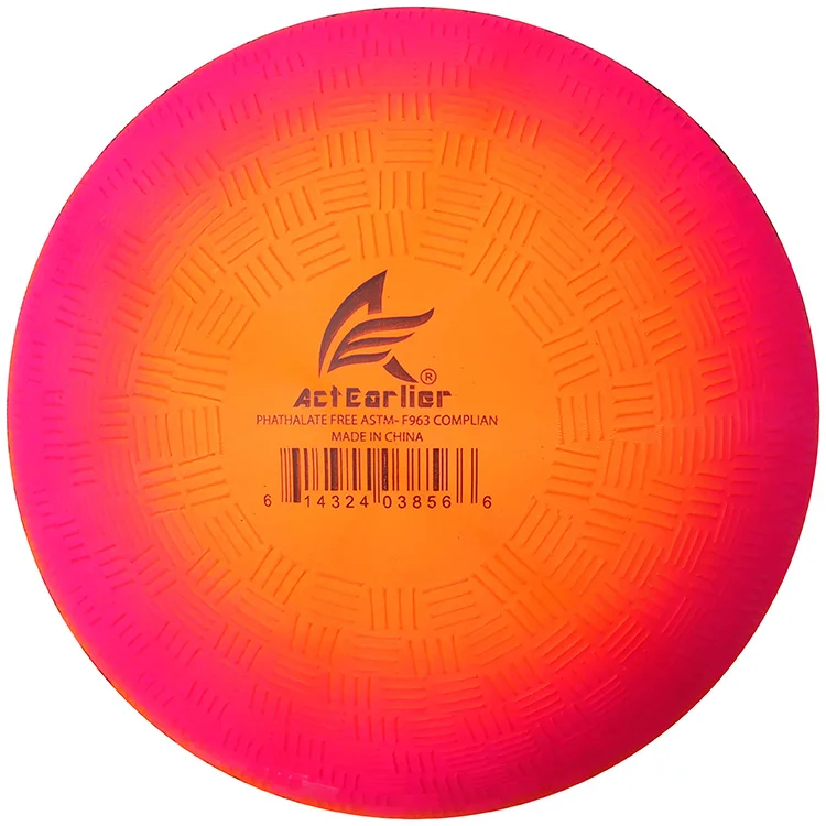 
Koryen 8.5 Inch And 6 Inch Inflatable Rainbow Playground Ball 