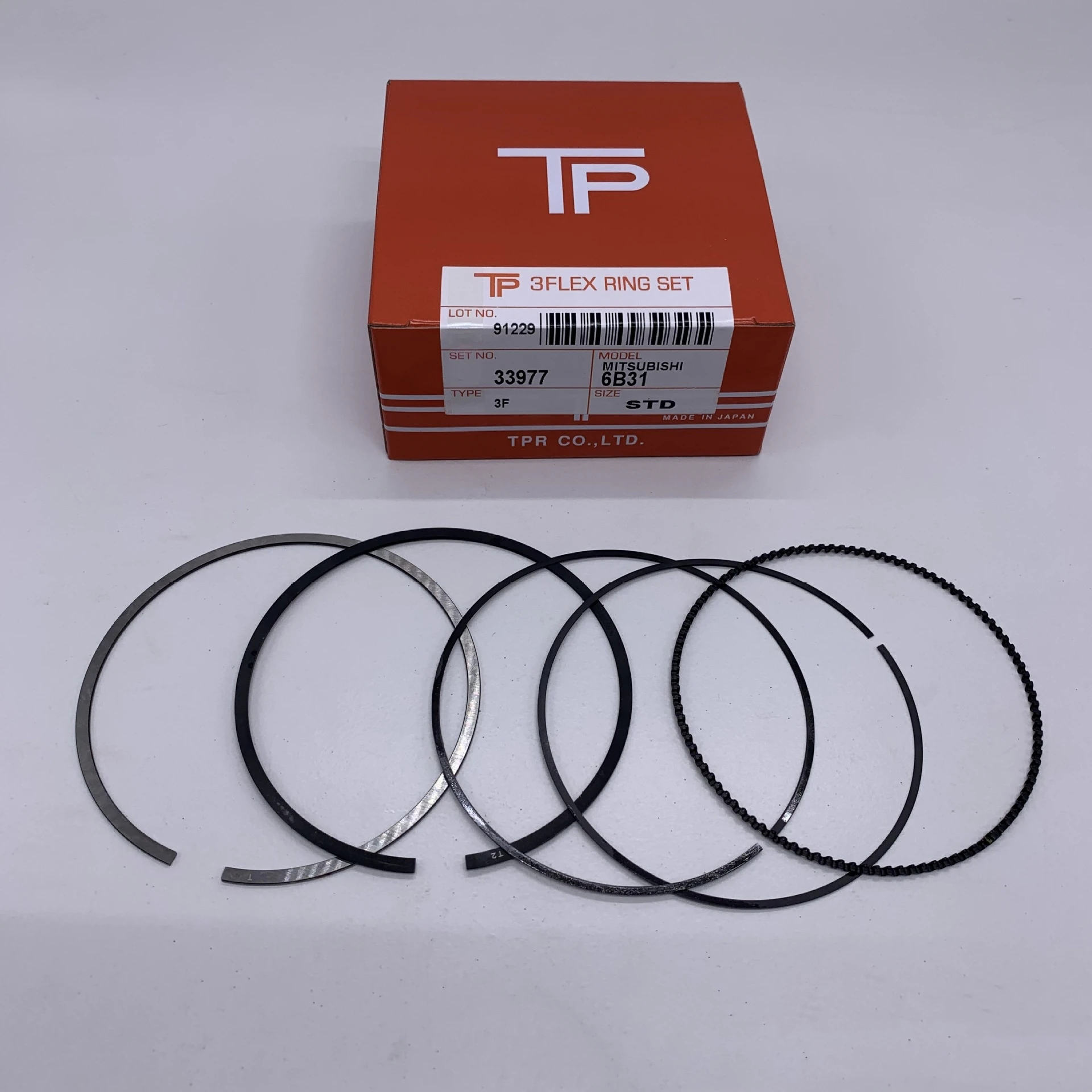 Engine pistons manufacturers tp piston ring for Toyota Avensis AZT250 AZT270 ST220 ST220L
