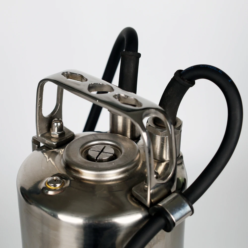 Погружной насос для грязной воды из нержавеющей стали с вихревым рабочим колесом