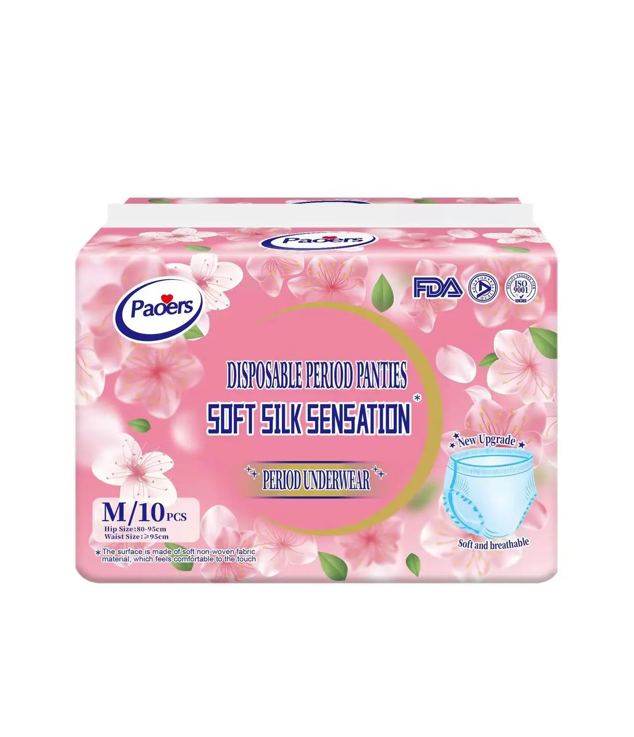 Hot sale Lady super suction disposable Menstrual Pants Processing Panties seamless Sanitary Napkin Pants