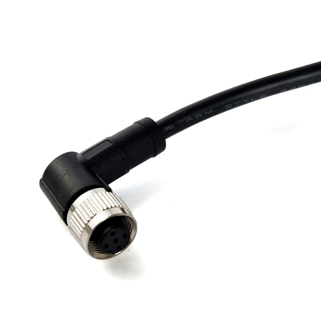 1M Straight Industrial Female to Male Custom M12 Waterproof Cables