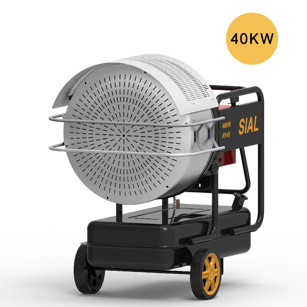 SIAL 40KW RY40 industrial high thermal efficiency  heater   infrared  oil Heater diesel heater