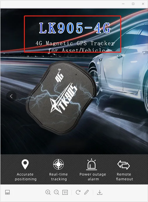 TK905-4G Автомобильный gps трекер с широким диапазоном 4G диапазоны
