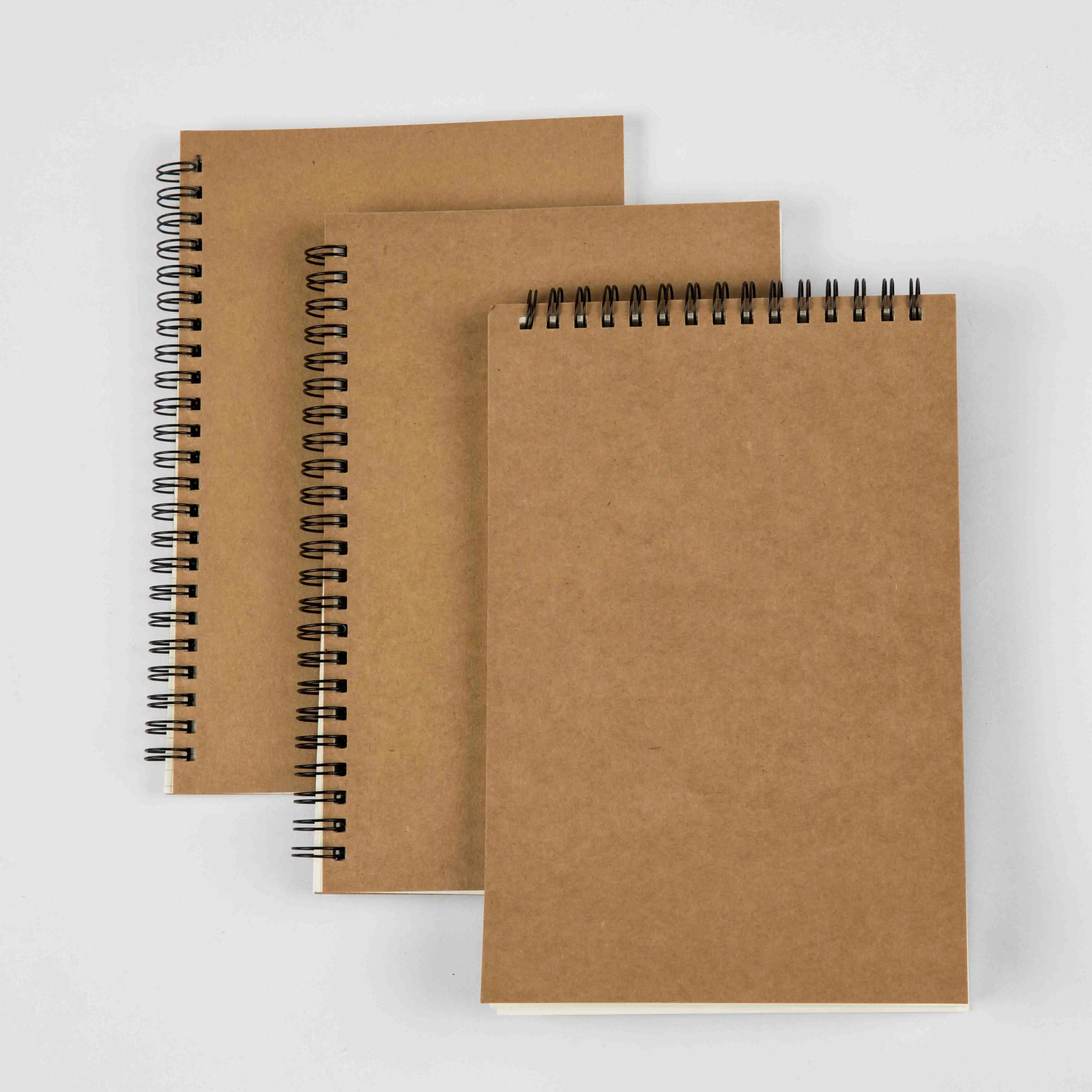 school stationary items student note book A4 A5 kraft paper  dotted diary spiral notebooks