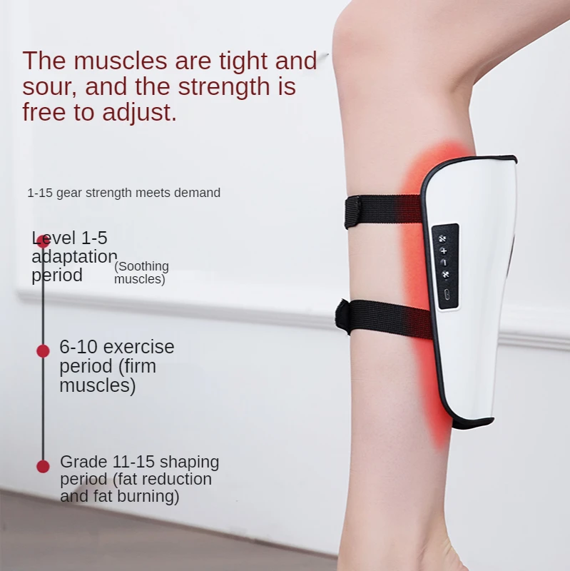 2022 GuangTong Message Pressure Therapy Pulse Stimulator Massager Heating Heat Circulation  Relaxation Air Leg Messager