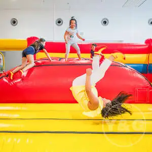 Y&G play ground obstacle course Jungle House adult and kids inflatable trampoline for park theme park indoor inflatable park