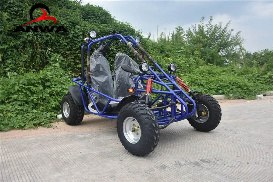 150cc 4-тактный Go kart двухместные сиденья багги с обратным способный преодолевать Броды для взрослых