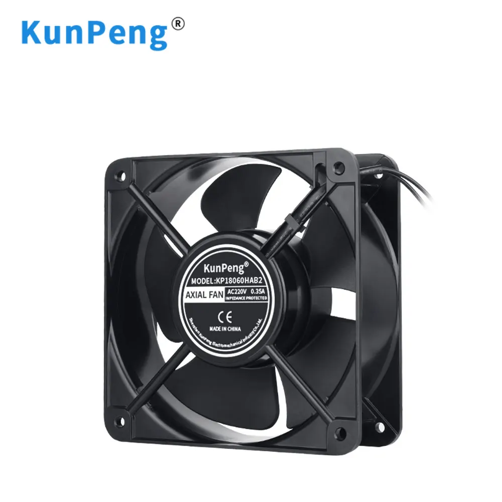 18060 High Speed 180*180*60mm Ball Bearing Industrial Axial Fan 230V 50W 350CFM AC Cooling Fan