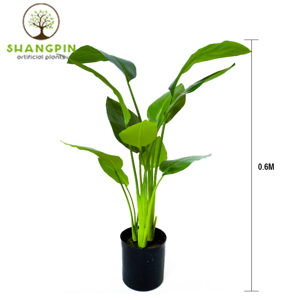 Eco-Friendly Artificial Green Stems Banana Plant
