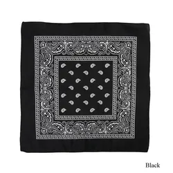 Fashion 18 colors Paisley printed cotton Bandanas Recycled Bandana Square Head Wraps Kerchief Neck Scarf Novelty Cotton Bandanas