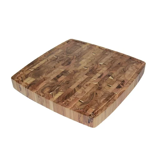 Kitchen Supplier Custom Teak Wood Cutting Board Household Kitchen Accessories Acacia Wood Cutting Board Wholesale