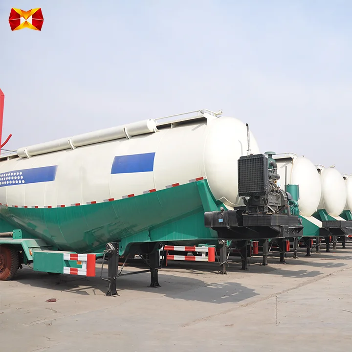 good bulk cement 40 50 cbm trailers granules horizontal safety inspection powder tanker