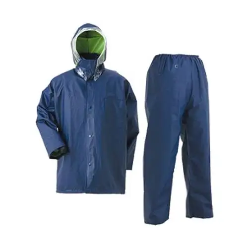 Topgear Pvc Rain customization Jacket Double-layer Waterproof Structure Double sleeve Rain Suit