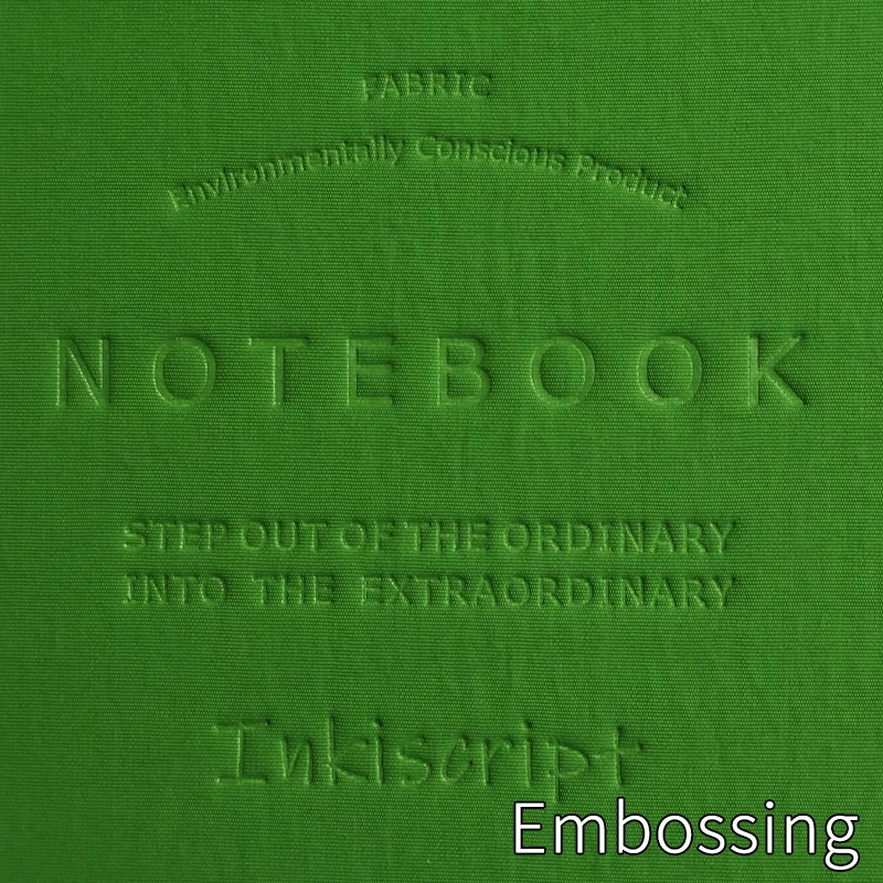 custom cloth material A5 green Spine Notebook Cover purple Eco-Friendly Recycled beige Leather brown Journal