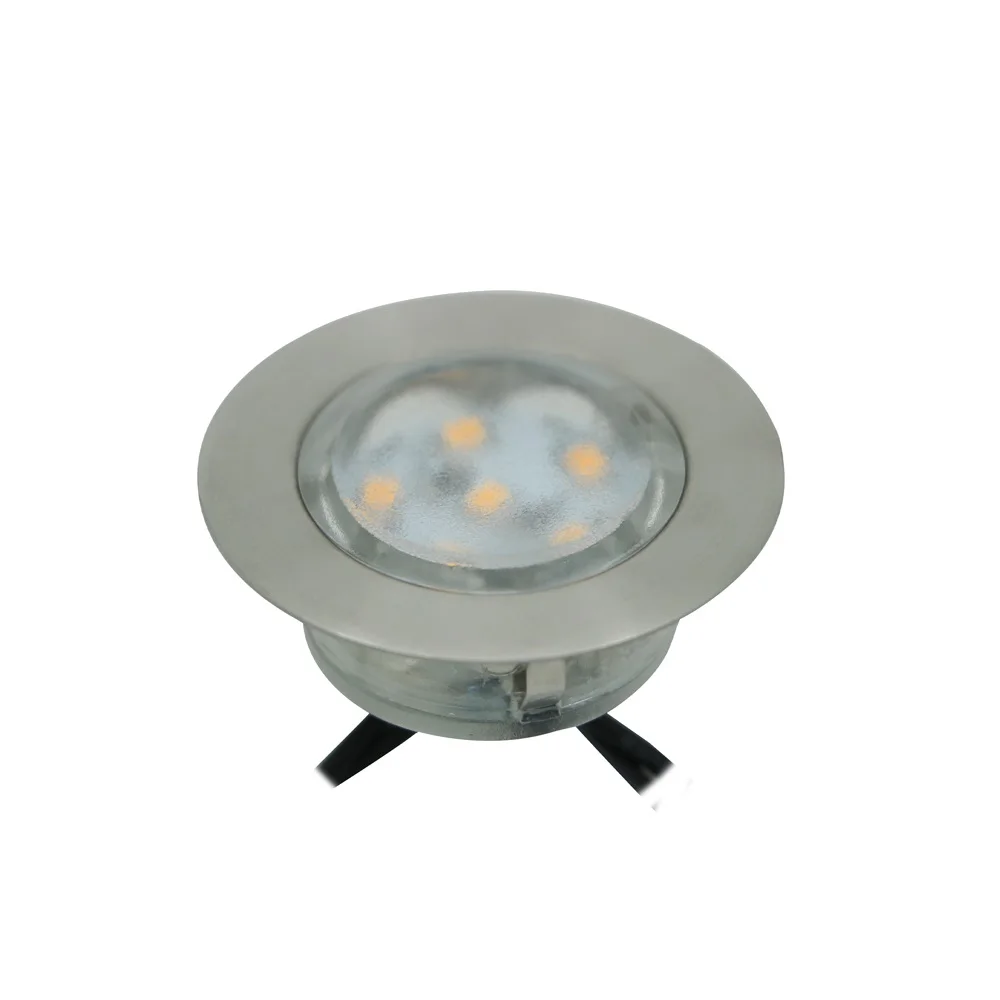 DC12V Coloful Inset Floor Lights Outside Implant Spotlight Surface Lamp Underground Light
