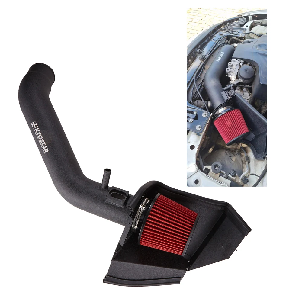 KYOSTAR Performance Air Intake F30 335i F32 435i M235i Custom Logo Aluminum for BMW F3X 3.0L N55 Cold System