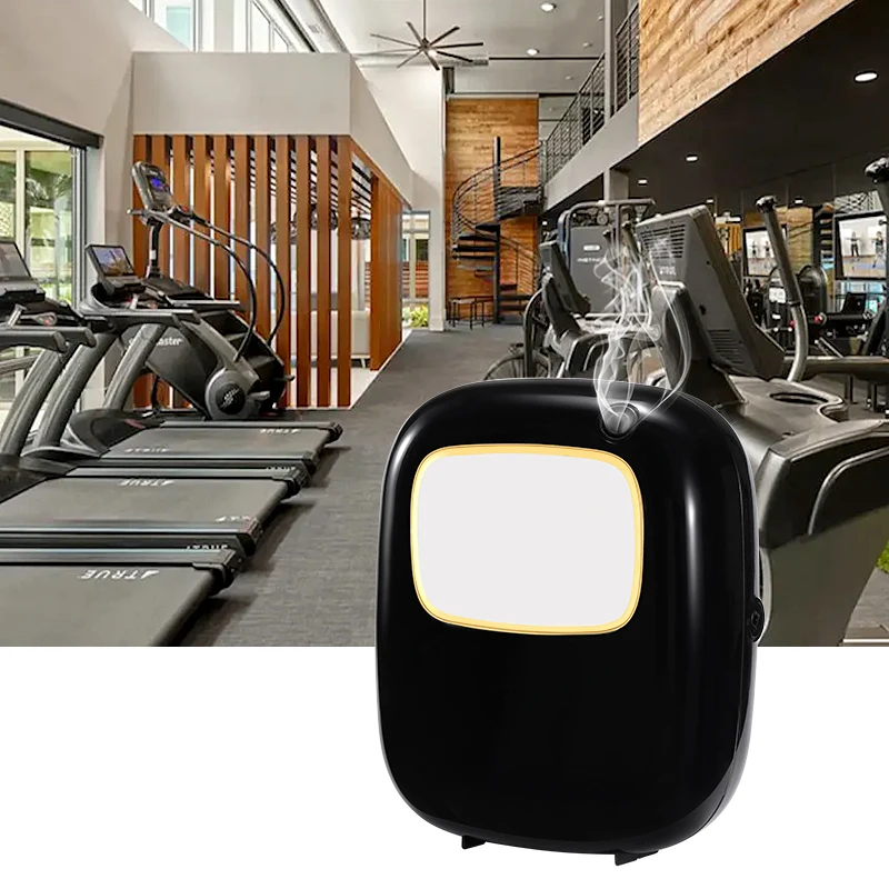 2024 The Most Popular Fitness Center Wall-mounted Aroma Oil Fresehner Fragrance Odor Machine Humidifier Air Sensor