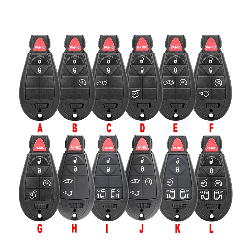 433Mhz 7941 Remote Car Key Fob M3N5WY783X For Chrysler Town & Country Jeep Grand Cherokee Dodge Caravan Journey IYZ-C01C