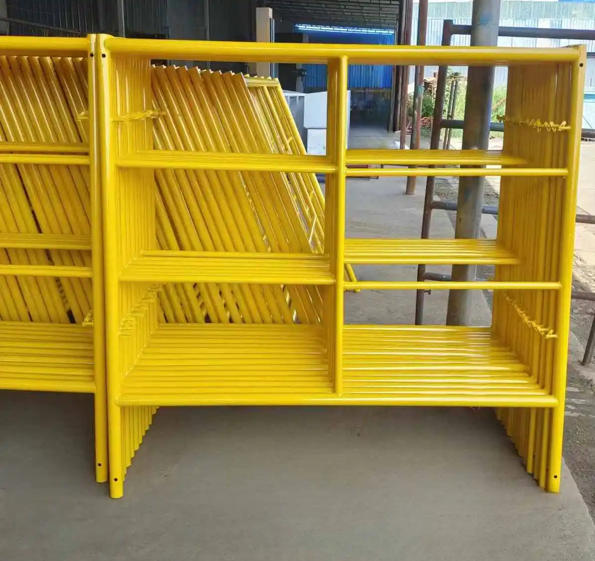 ladder arch scaffold frame foldable h-frame scaffold catwalk for scaffolding frame system