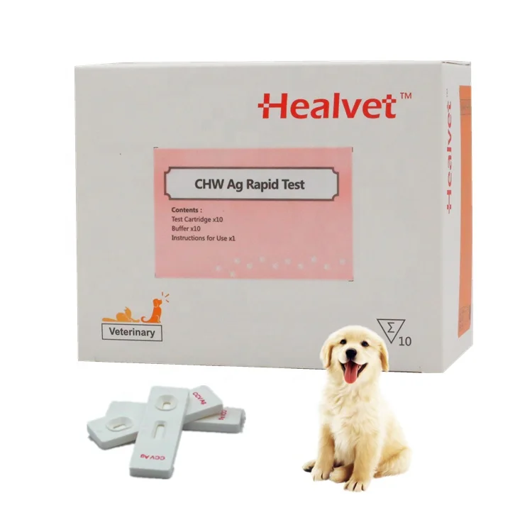 Whole Blood One Step High Sensitive CHW Ag Best-selling CHW Canine Heartworm Ag Test For Dogs Hospital Vet Disease Fast Supply