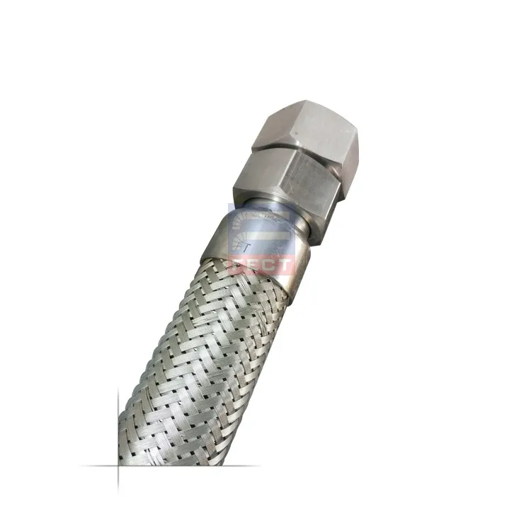 flexible stainless steel gas hose water pipe braided metal joint hose