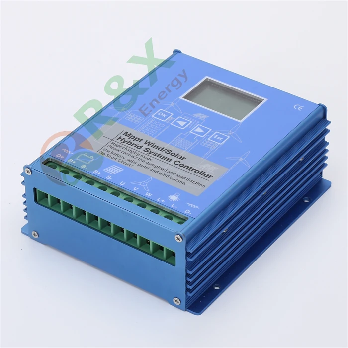 Hot Sale 1KW  24V 48V MPPT Boost Charge Controller For Wind Turbine Battery Bank