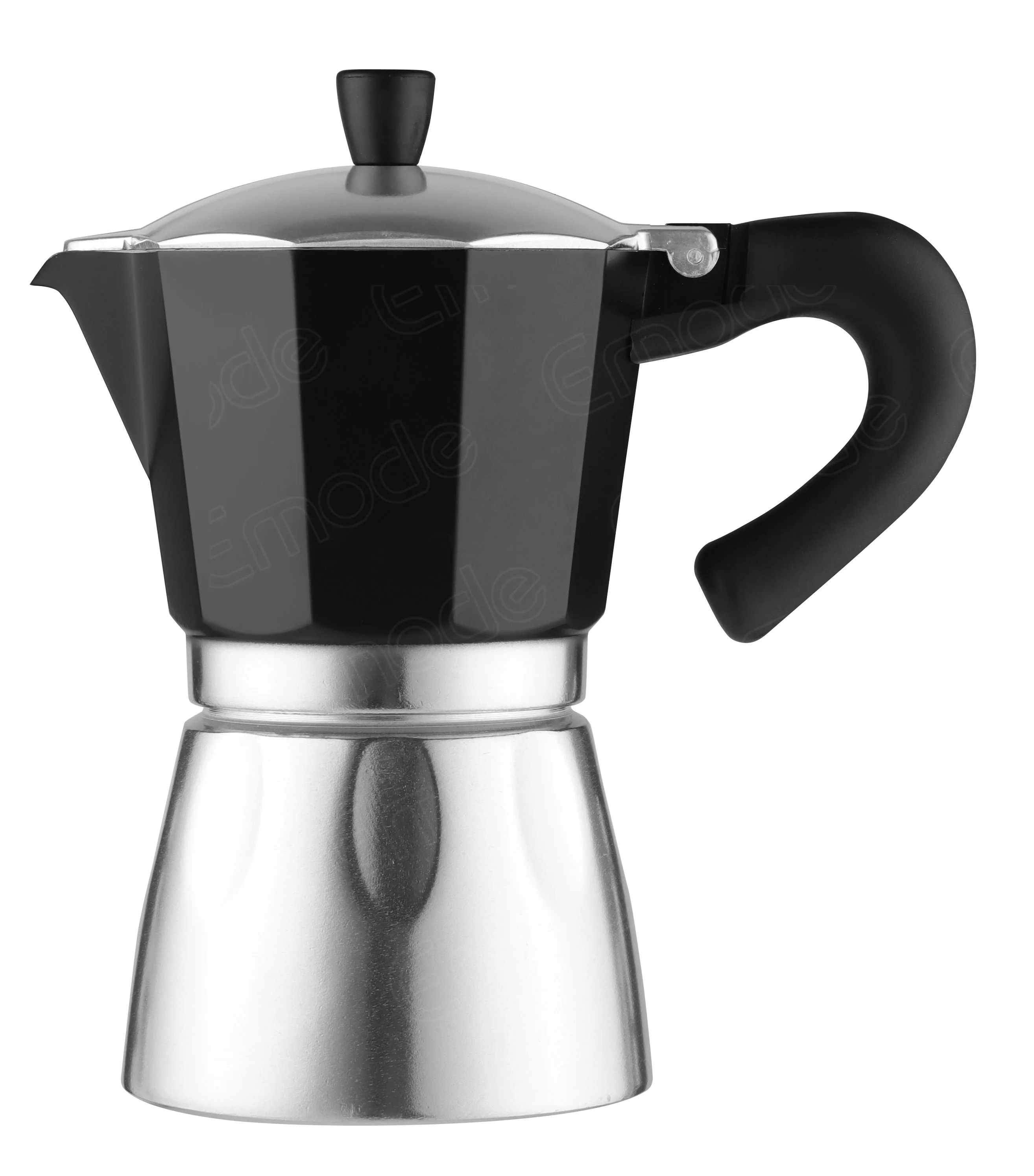 Classic Italian Style Stovetop Espresso Coffee Maker Aluminum Moka Coffee Pot for Coffee Brewing 12 cups