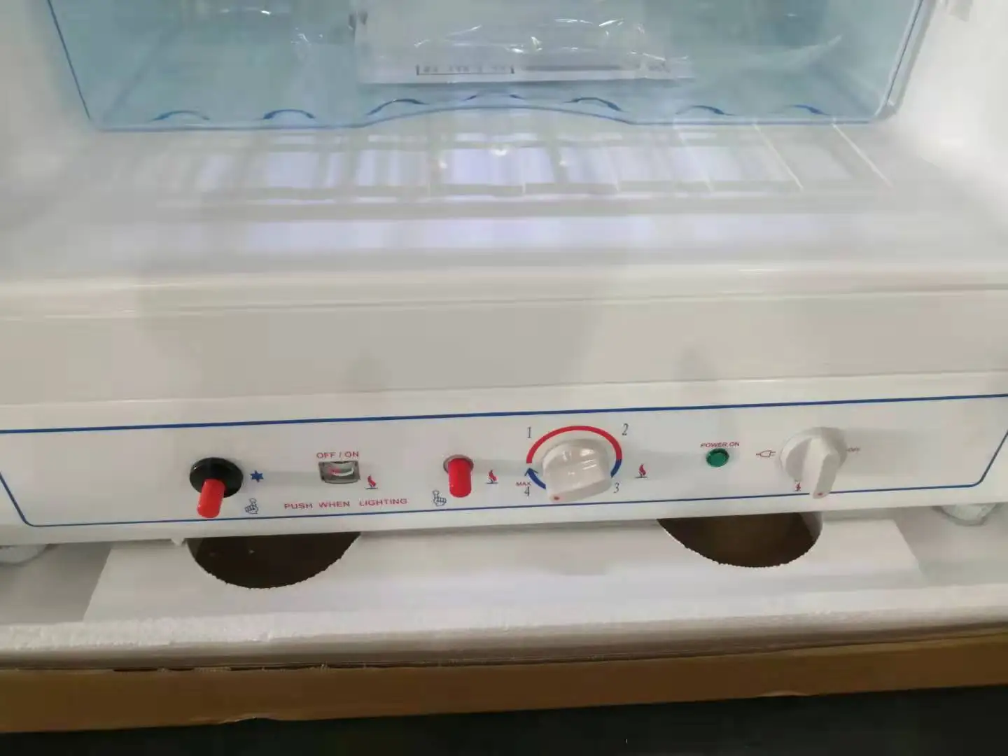 2 Way Gas Fridge Freezer LPG Gas Fridge Freezer Refrigerator Gas Camping for TDG-185D1