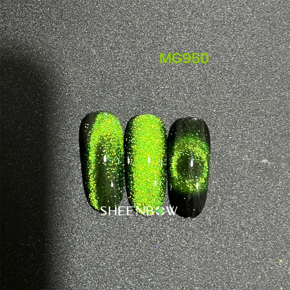 Sheenbow New Magnetic Pigment Cat Eye Nail Powder for Nail Gel Polish
