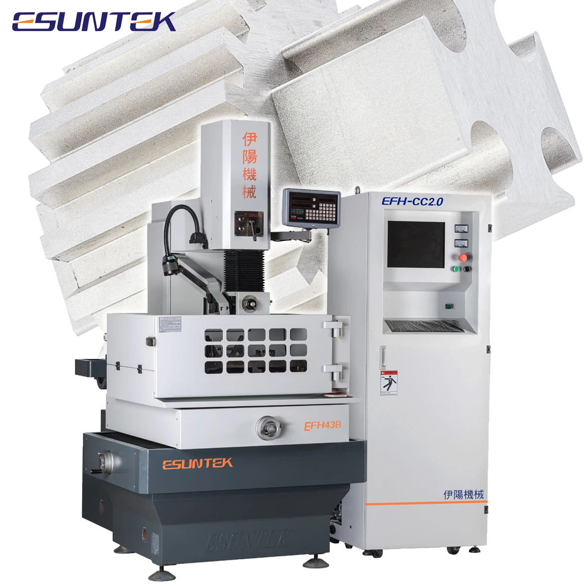 Esuntek Closed-loop CNC control  Wire Cut EDM machine