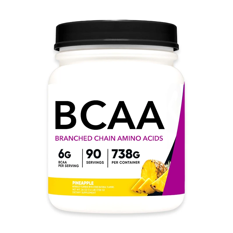 OEM private label supplement vendors  Pre Workout Supplement fruit flavor 2:1:1 6000 BCAA powder
