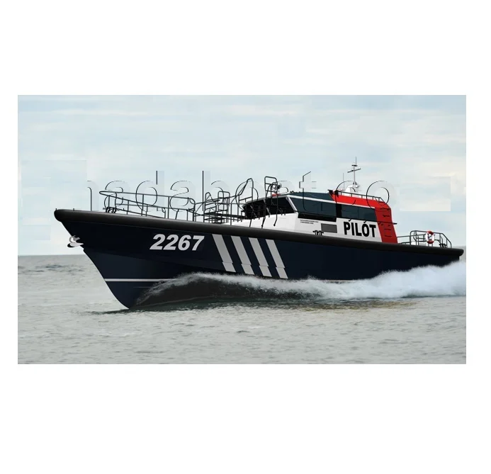 China 23m/75ft  High Speed Pilot Boat for sale Fiberglass work Boat government use