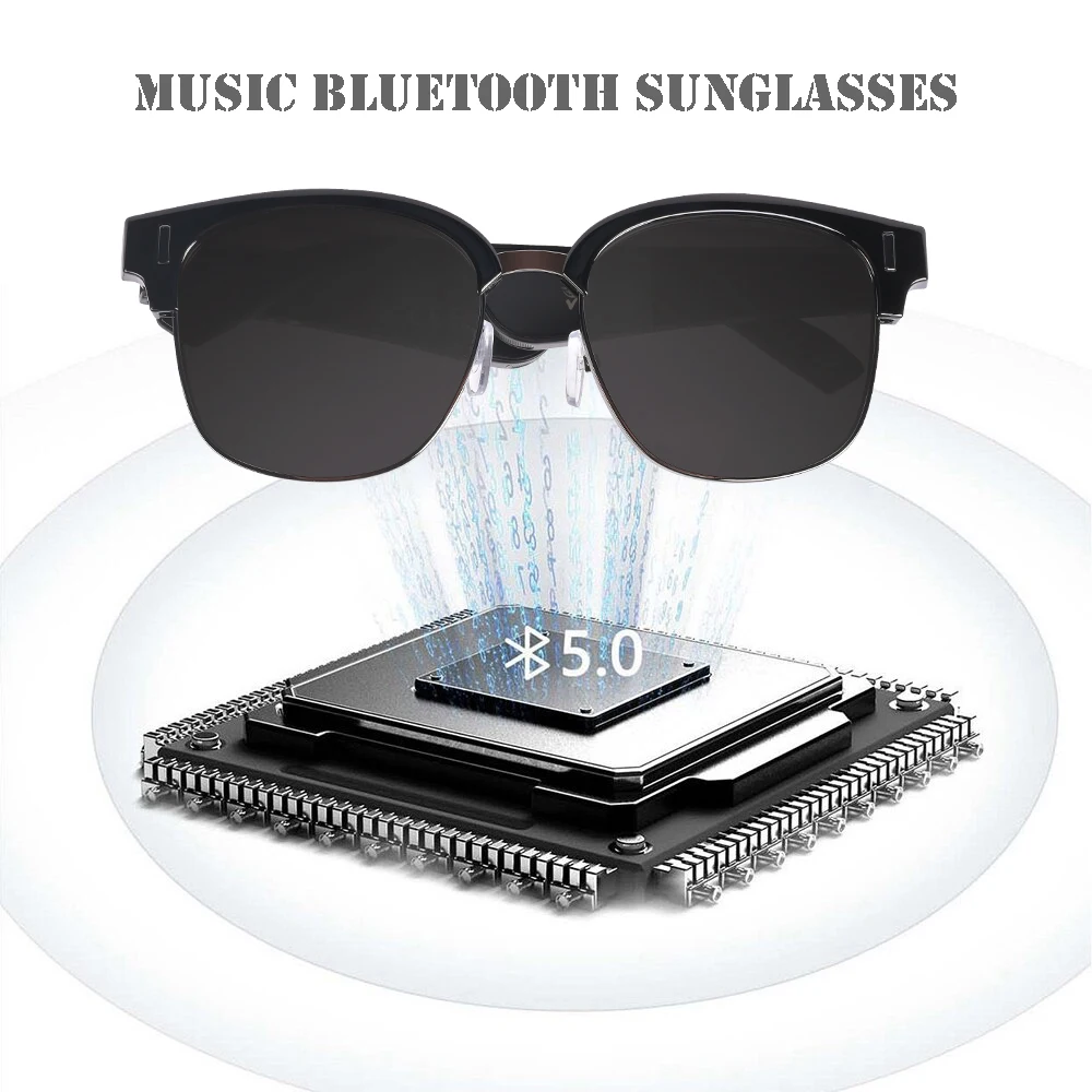 Sun Glasses Shades Designer glasses Luxury headphone music audio smart cheap customize sunglasses