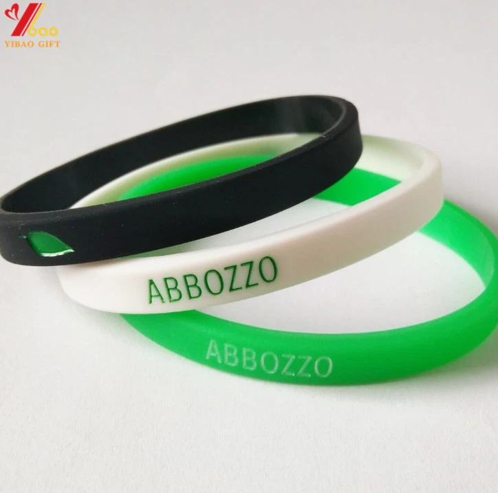 Promotional Silicon Wristband Custom Logo Wrist Band Eco Friendly Products 2024 Rubber Silicon Bracelet