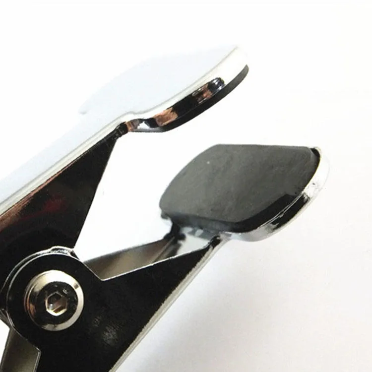 Chrome-plated reinforced table lamp metal clip LED iron  fixed clip table lamp holder hose clip lamp accessories