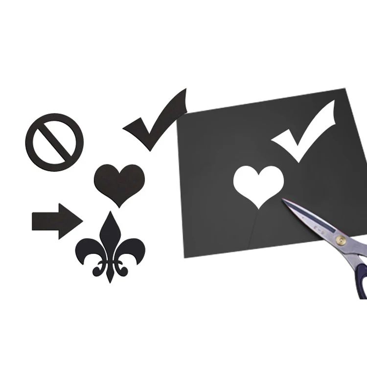 Excellent Flexibility Easy To Cut Any Shape/Size Flexible Magnet Sheets with Adhesive Backing